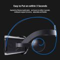 Virtual Reality 3D VR Glasses Headset Smart Phone Goggles Helmet Device Lenses Smartphone Viar Headphone For iPhone Android Game. 