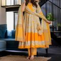 Trendy Design Readymade Three Piece Cotton Skin Print Shalwar Kameez For Women. 