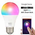 Smart Home 9W RGBCW Smart Light Bulb Smart Wifi Bulb Dimming E27/B22 LED Light Bulb Voice Control Work With Alexa Google Home. 