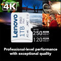 1TB Original Lenovo Large Capacity Micro TF SD Card 1TB U3 4K Flash Memory Card for Phone Camera Tablet PC Switch 1TB.
