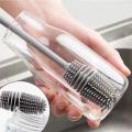 Silicone Cup/Feeder/Glass Washing Brush BPA Free Cleaning Brush. 