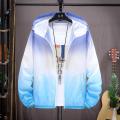 Sun Protection Clothing Men and Women Couple's Ice Silk Cool Wind Shield Coat Summer Ultra-Thin Quick-Drying Sunscreen Coat Air Conditioning Shirt.