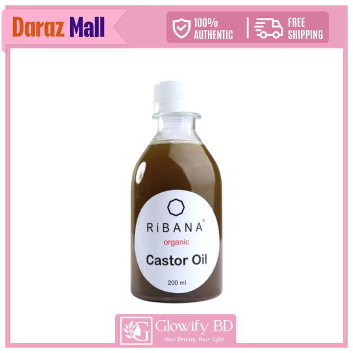 Ribana Organic Castor Oil for Hair- 200ml