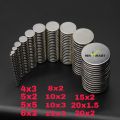 5 pcs x Round Neodymium Magnet Disk Shape N35 NdFeB Rare Earth Magnets 4x3 5x2 5x5 6x2 8x2 10x2 10x5 12x3 15x2 20x1.5 20x2. 
