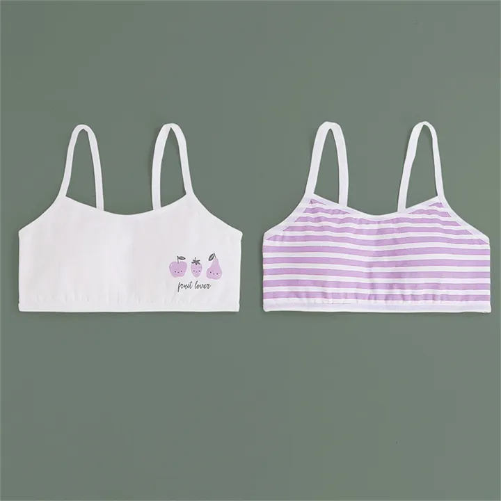 Teen%20Girls'%20Spaghetti%20Strap%20Sports%20Bra%20Cotton%20Cropped%20Girl%20Cotton%20Underwear%20Size%2014%20Girls%20Clothes%20Underwear%202t%20Girls%20Y%20Panties%20-%20Image%202