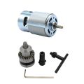 775 DC Motor With Drill Chuck For Hand Drill (12-24)V.