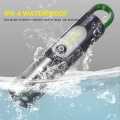 USB Rechargeable Multifunctional LED Flashlight Waterproof Rechargeable High Powerful Torch Light. 