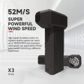 X3 MINI Turbo Jet Fan 130000RPM Wind Speed 52M/S Brushless Motor Handheld Portable Electric Blower.