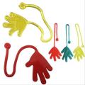 (New)Platic Elaticity Flexible tretchable ticky Palm Climbing Wall Creative ricky toy.
