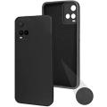 Vivo Y21T Premium Silicone Matte Soft Phone Case - Black - Phone Back Cover. 