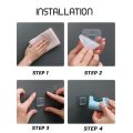 Non-Marking Mop Holder/ Broom Clip Household Hook Hanger Free Punching Bathroom Wall Bracket Adhesive Storage.