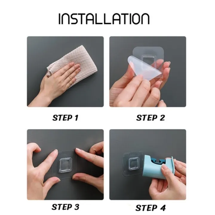 Non-Marking%20Mop%20Holder/%20Broom%20Clip%20Household%20Hook%20Hanger%20Free%20Punching%20Bathroom%20Wall%20Bracket%20Adhesive%20Storage%20-%20Image%208