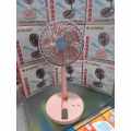 Jy Super JY-2215 Professional Rechargeable Portable Mini Table Fan Strong Wind 180 Degrees foldable- AC/DC.