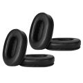 2X Ear Cushions Memory Foam Earpads Cover Replacement Ear Pads for M50X Fits M40X M30X M20 Black. 