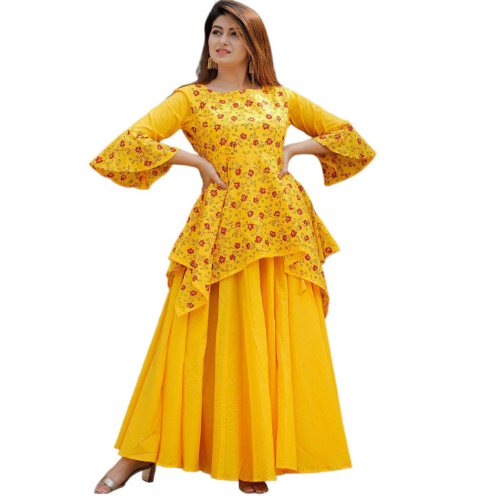 Exclusive 2 Part Scart and Tops Stylish Design Kurtis for Girls
