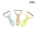 ProX High Quality Multi-Functional Peeler FP-2500 (multicolor) , 1 pcs Vegetables & Fruits  Peeler/Slicer for Quick Smooth Double Sided Blade, Multi-Functional Vegetable Cutter and Fruit Slicer/Peeler, Strong Handle to Peel Carrot Potato Melon Gadget Vege. 