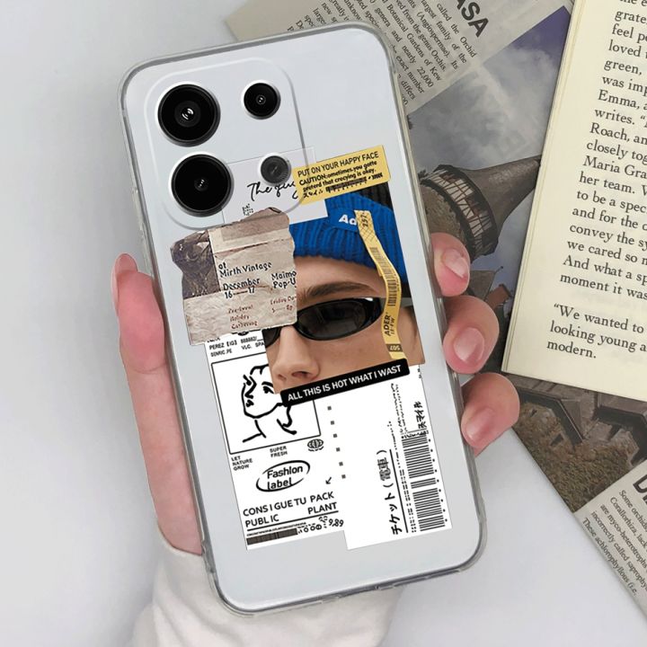 Phone%20Case%20For%20Xiaomi%20Redmi%20Note%2013%204G%20Back%20Cover%20Cute%20Cat%20Shockproof%20Transparent%20Silicone%20Matte%20TPU%20For%20Redmi%20Note%2013%20Pro%20Funda%20-%20Image%206