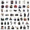 (50Pcs/Pack) Peaky Blinders PVC Waterproof Stickers For Phone Guiter Luggage Skateboard Laptop.
