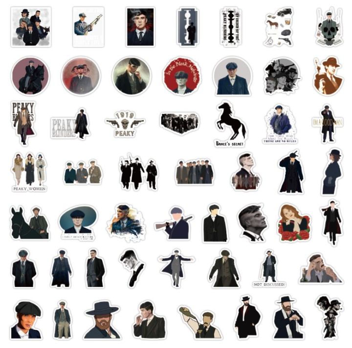 (50Pcs/Pack)%20Peaky%20Blinders%20PVC%20Waterproof%20Stickers%20For%20Phone%20Guiter%20Luggage%20Skateboard%20Laptop%20-%20Image%204