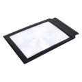 Page Glass Reading Lens Book A4 Lenses Magnifier Large Sheet Magnifying Glass 3X.