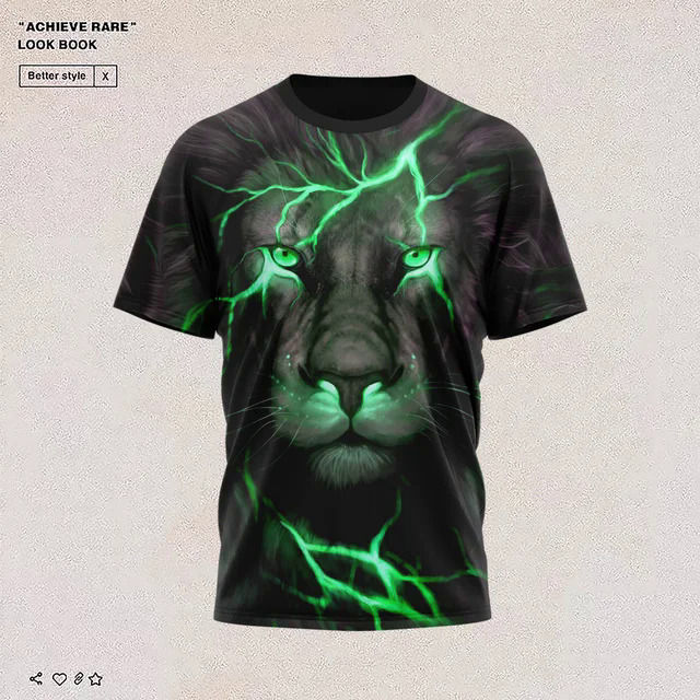 3D%20Print%20Lion%20Shirt%20Men's%20T-shirt%202023%20New%20Sweatshirt%20Summer%20O%20Neck%20Casual%20Short%20Sleeve%20Tees%20Mens%20Clothing%20Male%20Cool%20Streetwear%20-%20Image%208