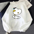 Anime Hololive Skater Shuba Duck Hoodies Cute Cartoon Streetwear Funny Women Spring/Autumn Sweatshirt Kawaii Hoodie Sudaderas. 