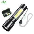 Rechargeable Led Flashlight Torch Lamp Geepas GP-009. 