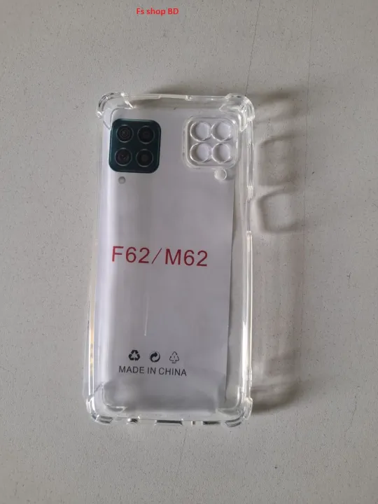 Samsung%20Galaxy%20M62/%20F62%20Tpu%20Silicone%20Clear%20Bumper%20Soft%20Coque%20Transparent%20Phone%20Back%20Cover%20Shell%20-%20Phone%20Back%20Cover%20-%20Image%205