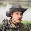 Outdoor hat quick-drying fisherman hat visor hiking camping fishing outdoor sports hat breathable and comfortable quick-drying. 