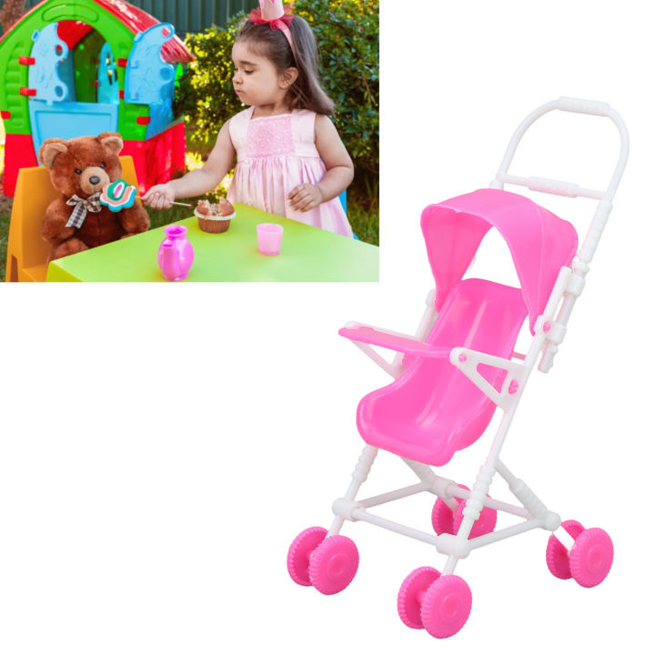Dollhouse%20Baby%20Stroller,%20Miniature%20Baby%20Doll%20Stroller%2010%20Set%20DIY%20for%20Decoration%20for%20Children%20-%20Image%203
