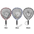 Silicone Fishing Landing Net Fishing Net Tools EVA Handle Floating Fishing Net Lightweight Aluminum Alloy Pole for Kayak Fishing. 