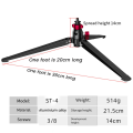 1 Piece Universal Mini Tripod Stand Bracket Desktop Folding Stand with 3/8 Inch Screw Parts Accessories for Phones DSLR Cameras. 
