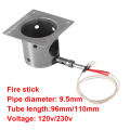 Barbecue Stove Fireplace Heating Stove Special Ignition Rod Single Electric Heating Tube Electric Heating Tube. 