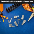 Double Piggyback Spade Connectors, Crimp Terminals Assortment Kit. 