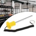 Weight Stack Pin Selector Lock Pin Portable Universal Exercise Equipment Strength Training Comfort.