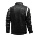 Autumn Winter Bomber Leather Jacket Men Scorpion Embroidery Hooded Jacket PU Leather Motorcycle Mens Ryan Gosling Drive Jacket. 