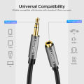Ugreen 3.5mm Extension Audio Cable Male to Female Aux Cable Headphone Cable 3.5 mm extension cable for iPhone 6s MP3 MP4 Player iPad Cell Phones. 