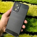 Walton Primo Y21 Back Cover Soft Silicone With Carbon Fiber Design Luxury Premium Back Case Y21 Walton Primo OrbitY21.