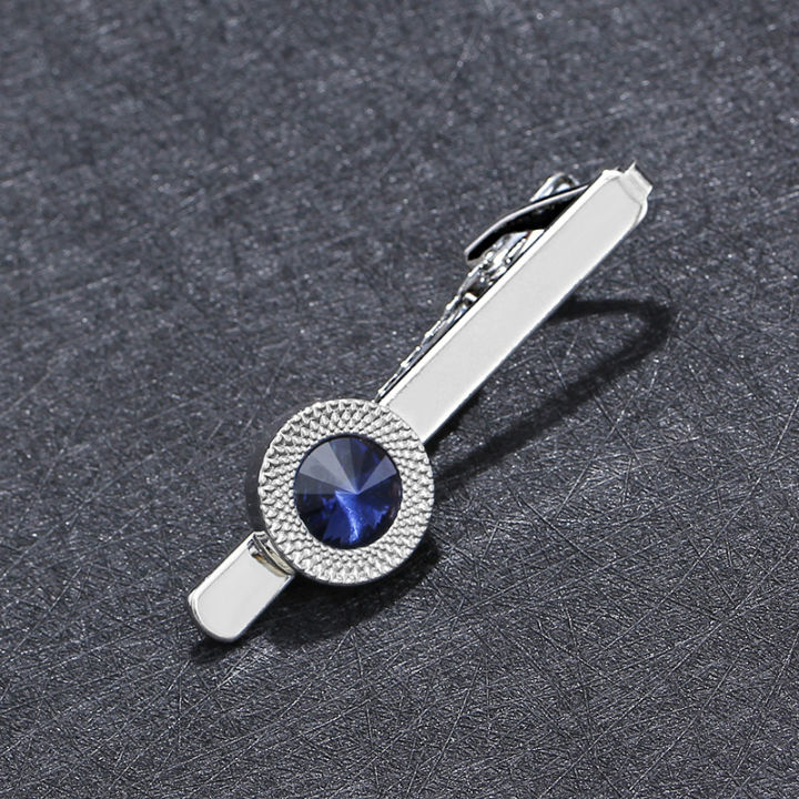 European%20and%20American%20fashion%20trend%20men%20Blue%20Stone%20Silver%20Metal%20tie%20clip%20-%20Image%202