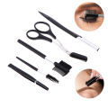 12Pcs Eyebrow Cutters Set Eye Brow Trimmer Scissors Face Shaver  Makeup Tools SUPER BABY. 