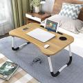 Foldable Laptop Table for Bed, Sofa, Dormitory - Home Computer Stand, Notebook Desk, Tray Table - Ideal for Studying and More. 