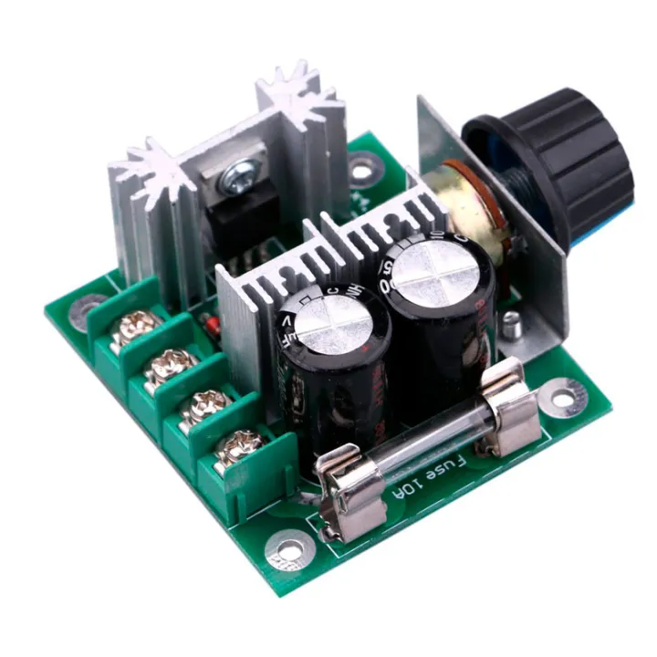 12V-40V 10A PWM DC Motor Speed Controller CVT Speed Switch Module 12V Motor Speed Controller Switches