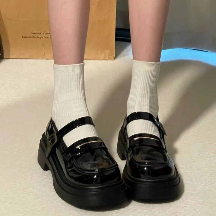 French%20Style%20Buckle%20Mary%20Jane%20Leather%20Shoes%20for%20Women%20Spring%20and%20Summer%20New%20Japanese%20StylejkRetro%20College%20Pumps%20Platform%20Loafers%20-%20Image%203