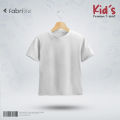 Fabrilife Kids Premium Blank T-shirt - White.