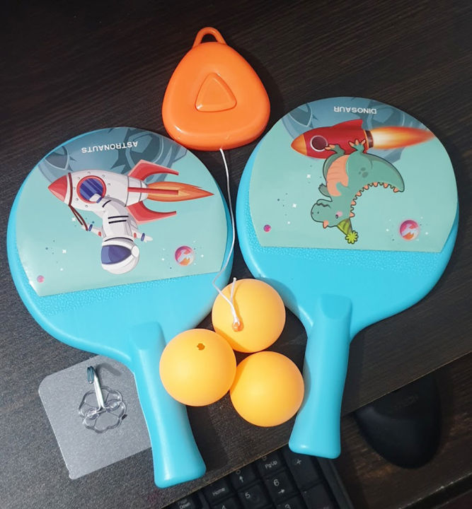 1%20Set%20Indoor%20Exercise%20Coordination%20Parent-child%20Interaction%20Hanging%20Ping-Pong%20Trainer%202%20Rackets%203%20balls%20set%20-%20Image%202