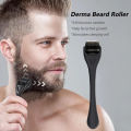 DRS 540 Beard Derma Roller Titanium for Hair Growth Mesoroller Face Machine Skin Care Microniddle Needle Roller Microneedling. 
