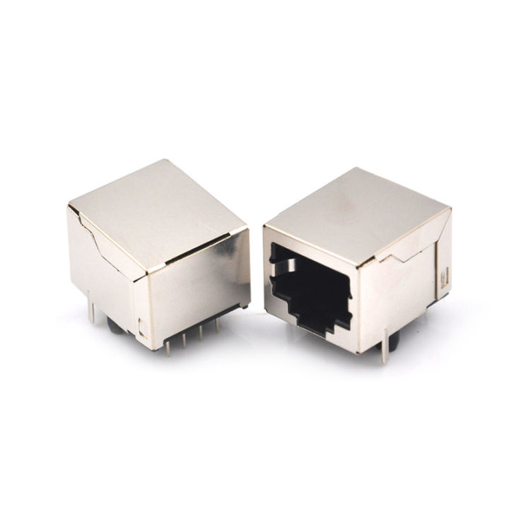 10Pcs/set%20RJ45%20Network%20Ethernet%208P%208C%20Female%20Socket%20Connectors%208Pin%20PCB%20Mount%20High%20Qulity%20-%20Image%204