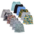 Printed Soft Cotton Half Pant for Baby -10 PCS Multicolor Combo Pack. 
