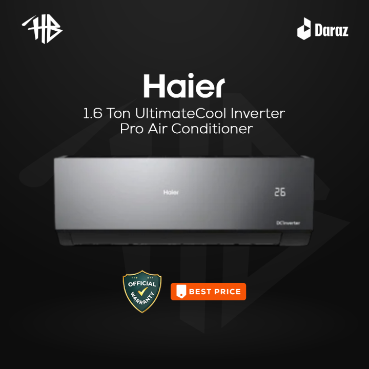 Haier 1.6 Ton UltimateCool Inverter Pro Air Conditioner