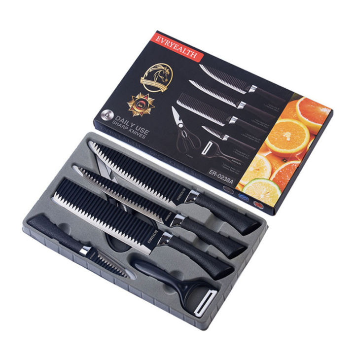 Non-Stick Coating international Stainless Steel New Kitchen tools 6 Pcs Set new